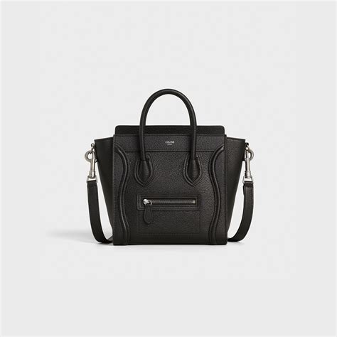 celine nano luggage tote bag|14 Ways To Wear A Celine Nano Luggage Bag .